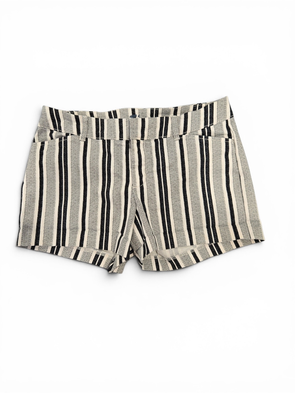 Old Navy Women's Pixie Mid-Rise Striped Chino Shorts